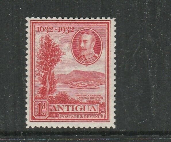 Antigua 1932 Tercentenary 1d MM SG 82