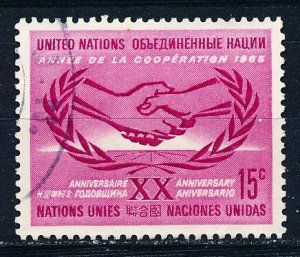 United Nations - New York #144 Single Used