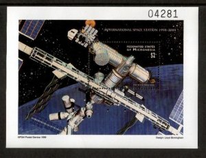 Micronesia 1999 - International Space - Souvenir Stamp Sheet - Scott #345 - MNH