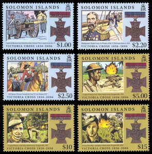 Solomon Islands 2006 Scott #1056-1061 Mint Never Hinged