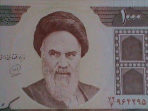 ​IRAN-1992-CAT#143-CENTRAL BANK OF IRAN1000 RIALS- UNCIRCULATED VF-LAST ONE