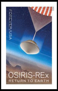 US 5820a OSIRIS-REx imperf NDC single (1 stamp) MNH 2023 after Sep 30