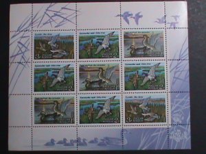 RUSSIA-1992-SC#6092A  LOVELY BEAUTIFUL DUCKS MNH SHEET  WE SHIP TO WORLD WIDE