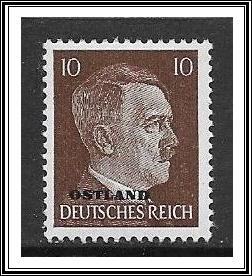 Ostland #N27 Issued Under German Occupation Third Reich MNH