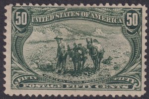 #291 Mint NH, Fine+ (CV $1750 - ID48347) - Joseph Luft