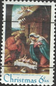 # 1414e USED PRE-CANSEL NATIVITY SCENE