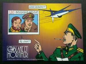 *FREE SHIP Belgium France Joint Issue Comic 2004 Cartoon (ms) MNH
