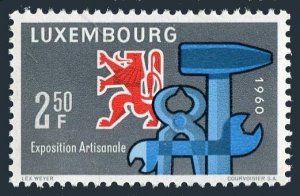 Luxembourg 361,MNH.Michel 622. Exposition of Craftsmanship,1960.Heraldic Lion,