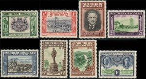 Southern Rhodesia  #56-63  Mint LH CV $7.05