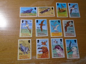Tristan Da Cunha  #  222-33  MNH  Birds