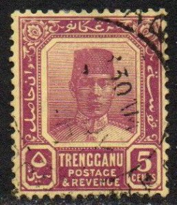 Malaya - Trengganu Sc #26 Used