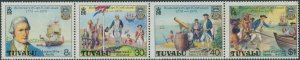 Tuvalu 1979 SG123a Captain Cook strip MNH