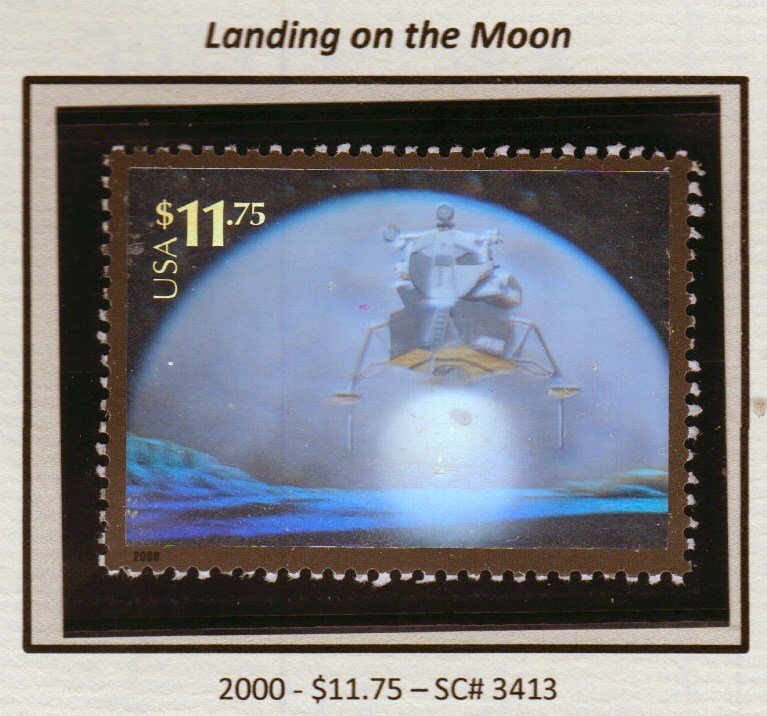 SC# 3413a - ($11.75) - Landing on the Moon - MNH single