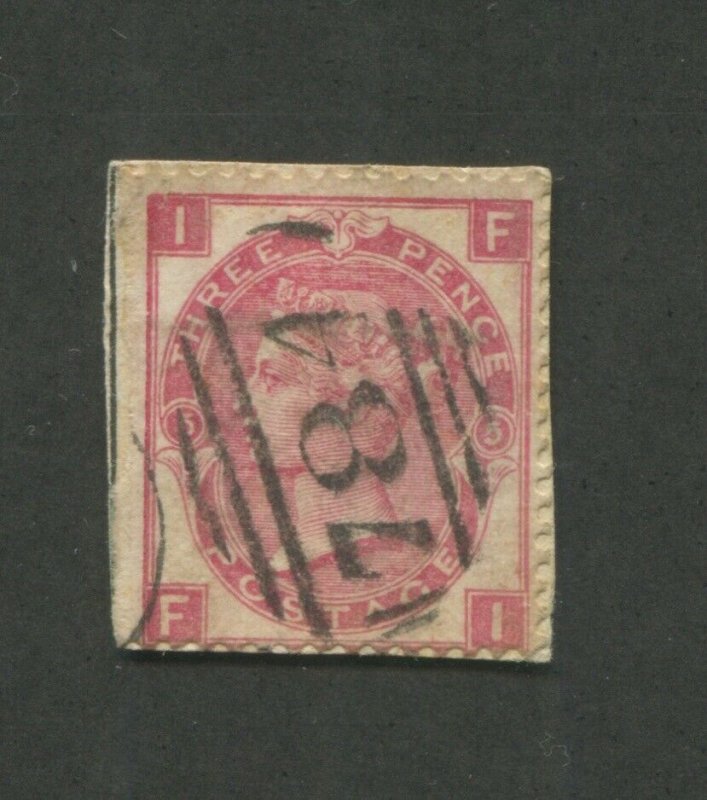 1865 Great Britain Postage Stamp #44 Used Postal Cancel - Queen Victoria