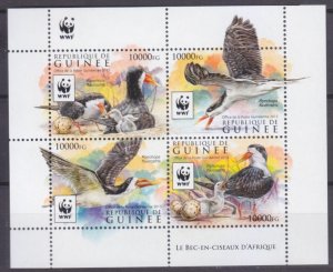 2015 Guinea 11528-11531KL WWF / Birds 12,00 €