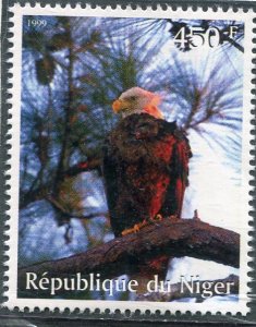 Niger 1999 BIRD OF PREY EAGLE 1 value Perforated Mint (NH)