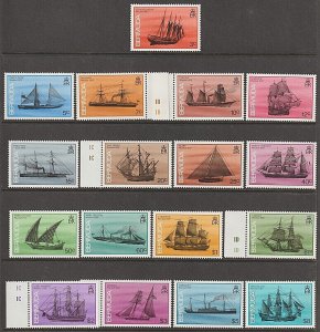 EDSROOM-11277 Bermuda 482-498 MNH 1986 Complete CV$71.65