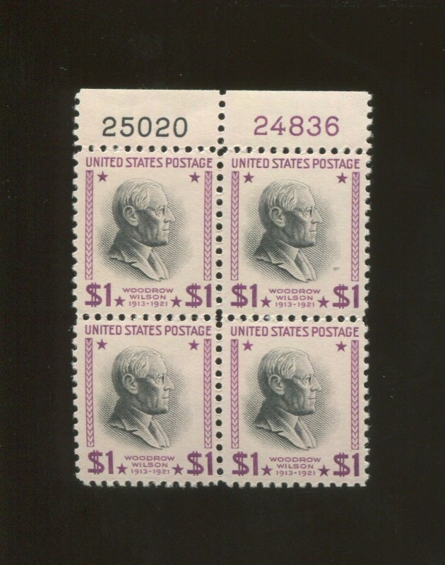 United States Postage Stamp #832c MNH Plate No. 25020 24836 Block of 4  Rare