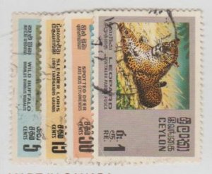 Ceylon - Sri Lanka Scott #439-442 Stamp - Used Set