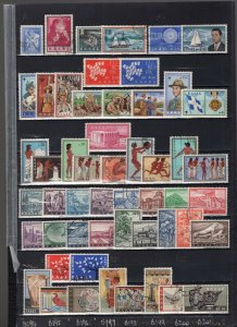 Greece 1960-1994 Collection Used Some Mint 648 Stamps See Scans