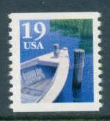 2529C 19c Fishing Boat Fine MNH