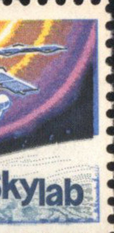 1529 MNH Skylab color shifts. See scan (K5)