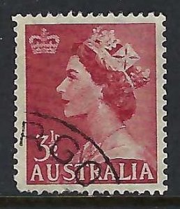 Australia 258 VFU QEII 364F-4