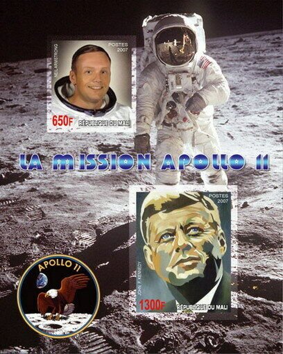 2007 apollo 11 kennedy perf space american presidents neil armstrong moonlanding