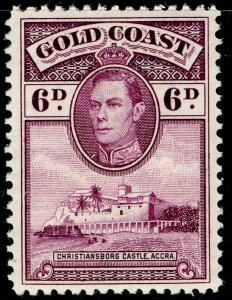 GOLD COAST SG126, 6d Purple Perf 12. M MINT. Cat £26. 