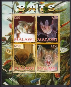 Malawi 2008  BATHS Sheet (4) Perforated MNH