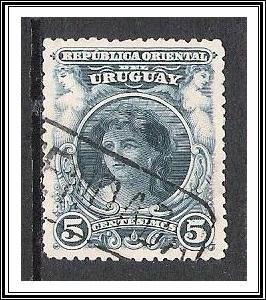 Uruguay #154 Girl's Head Used