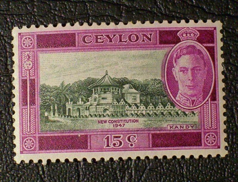 Ceylon Scott #298 unused