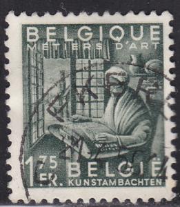 Belgium 378 Industrial Arts 1948