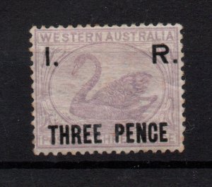 Western Australia 1882 3d I.R. mint with gum MH WS36311