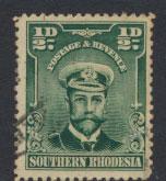 Southern Rhodesia SG 1 Used