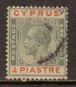 Cyprus    #89  Used  (1924) 