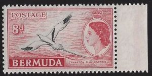 Bermuda #153 MNH single, yellow billed tropic bird, issued 1955