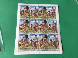 Nauru Childs Best Friend Dogs mint never hinged  stamps sheet  55466
