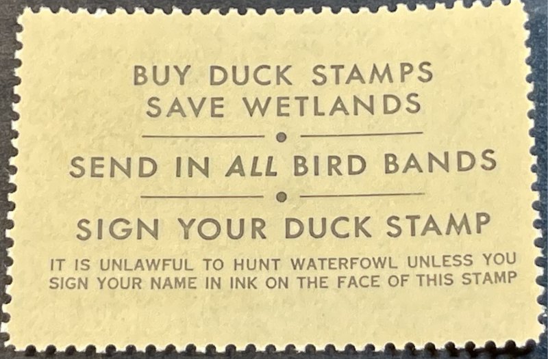 U.S.# RW53-MINT/NEVER HINGED---FEDERAL DUCK STAMP-SINGLE---1986(LOTB)