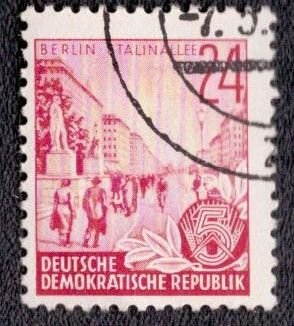 Germany DDR - 163a 1953 Used