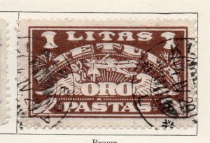 Lithuania 1924 Early Issue Fine Used 1L. 118602