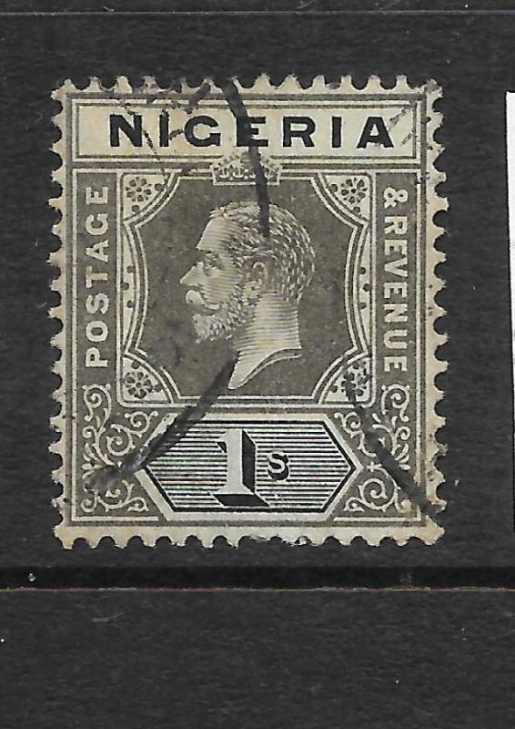  NIGERIA 1914-29  1/-   KGV    FU   SG 8