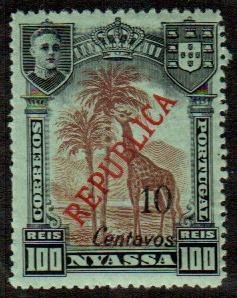 Nyassa #91  MNH  Scott $5.00