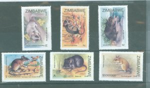 Zimbabwe #1073-75 Mint (NH) Single (Complete Set)