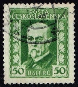 Czechoslovakia #96 Pres. Masaryk; Used (0.25)