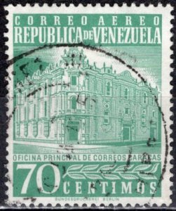 Venezuela 1962; Sc. # C788; Used Single Stamp
