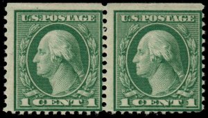 U.S. #545 MNH Pair with PSAG Certificate  Scott Cat. Value $1200