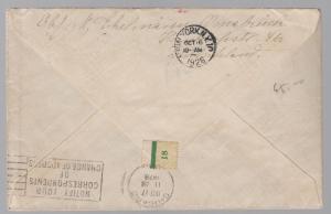 1928 Germany Graf Zeppelin LZ 127 Cover to Chicago USA # C37