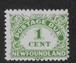 NEWFOUNDLAND SC# J1a AVF/MNH 1949