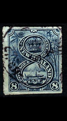 NEUSEELAND NEW ZEALAND [1898] MiNr 0074 ( O/used )
